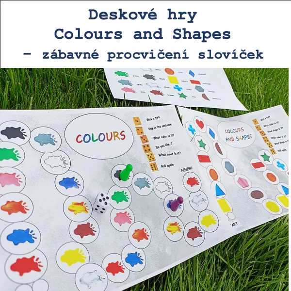 Deskové hry Colours and Shapes 1
