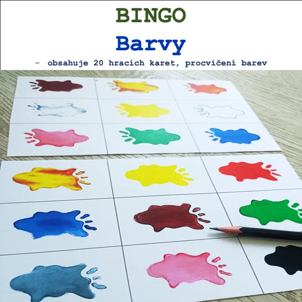 Bingo - Barvy 1
