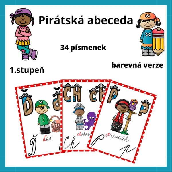 Pirátská abeceda 1