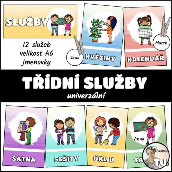 Třídní služby - univerzální motiv 1