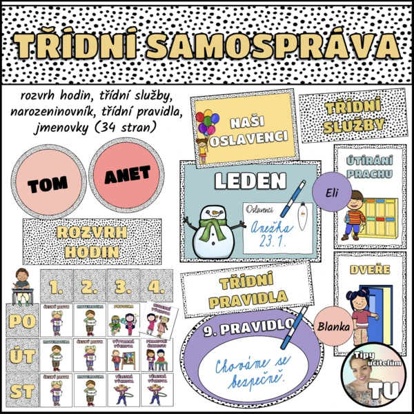 Třídní samospráva (balíček 5 produktů) 1