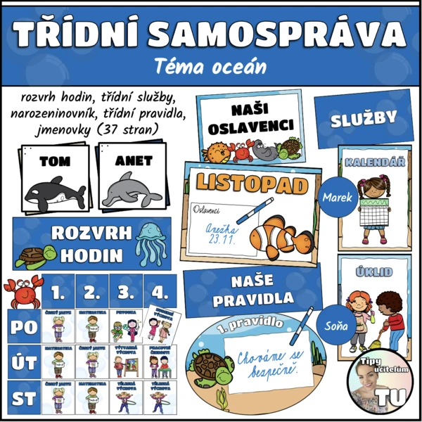 Oceán - třídní samospráva (balíček 5 produktů) 1