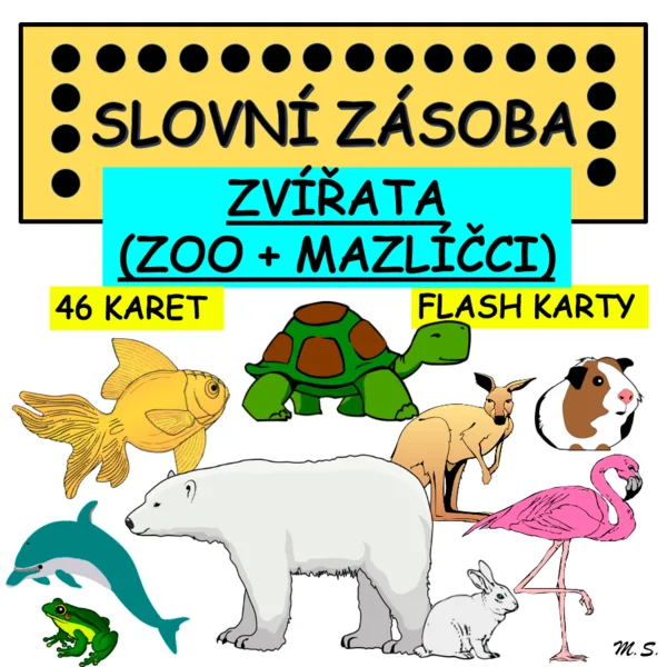 ANIMALS I. - flashcards / ZVÍŘATA I. - flashkarty 1