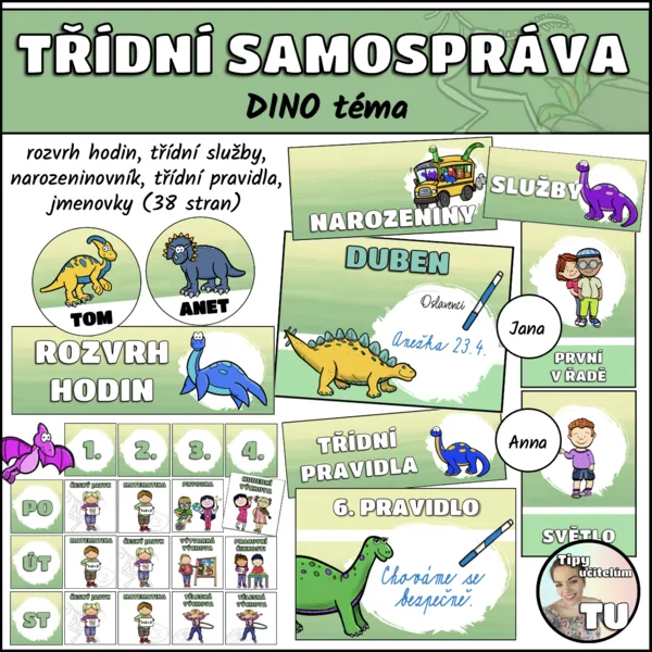 DINO - třídní samospráva (balíček 5 produktů) 1