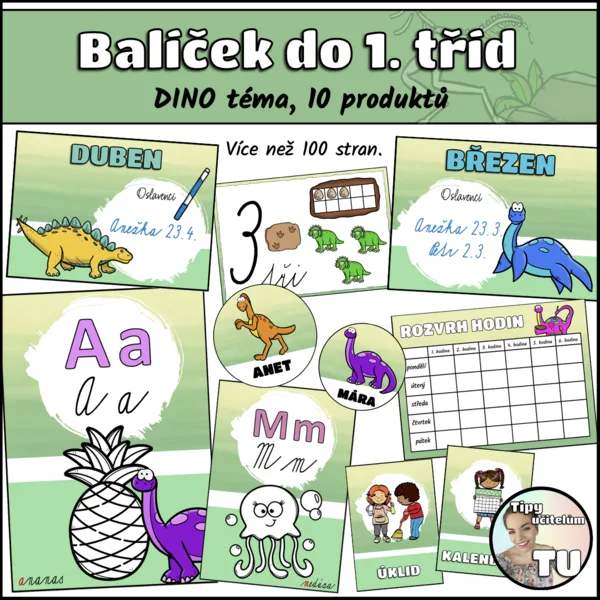 Dino - 1. třída (balíček) 1