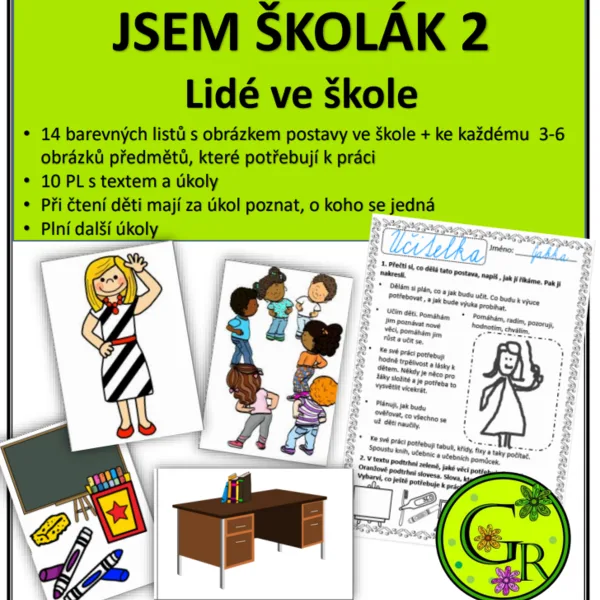JSEM ŠKOLÁK 2 - lidé ve škole 1