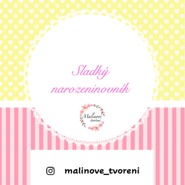 Sladký narozeninovník 1
