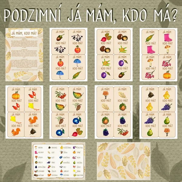 Malovaný podzim - Já mám, kdo má? 1