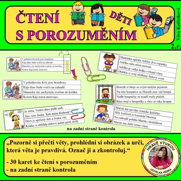 ČTENÍ S POROZUMĚNÍM – DĚTI 1