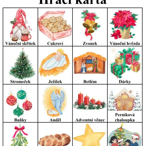 Bingo - Vánoce 1