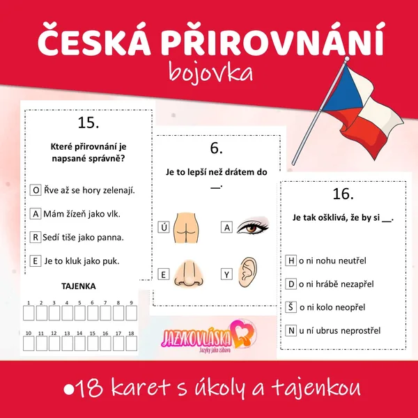 Česká přirovnání bojovka 1
