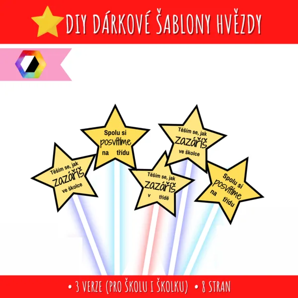 Dárkové karty - hvězdy 1