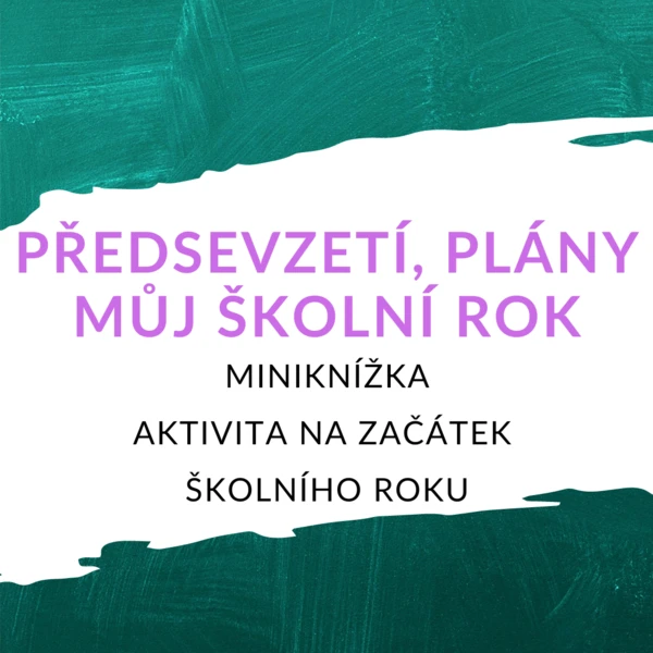 MINIKNÍŽKA – předsevzetí, plány – Můj školní rok 1