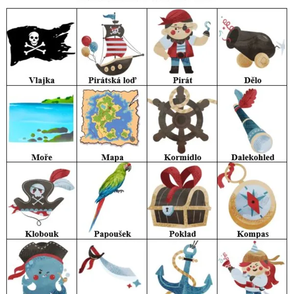 Bingo - Piráti 1