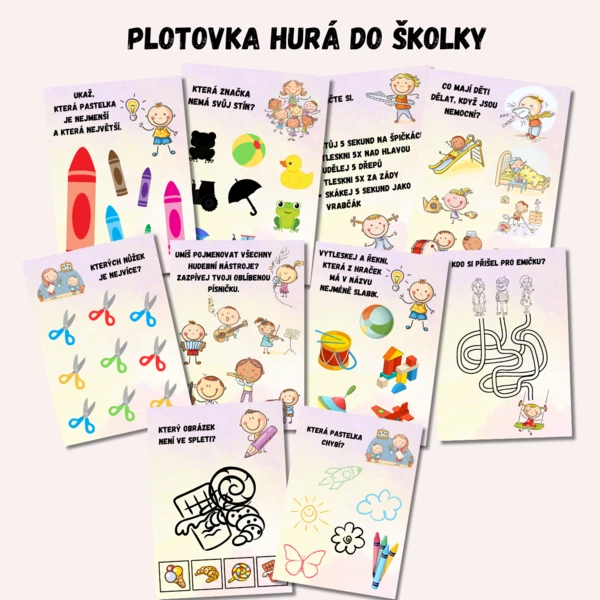 HURÁ DO ŠKOLKY - PLOTOVKA 1