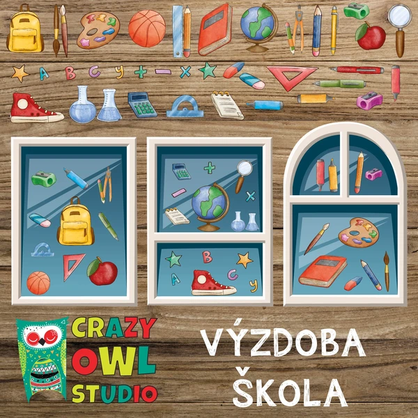 VÝZDOBA – Barevná škola 1