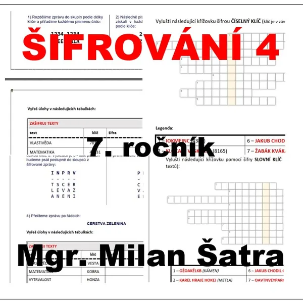 ŠIFROVÁNÍ 4 - 7. ročník 1