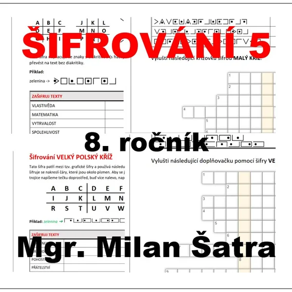 ŠIFROVÁNÍ 5. - 8. ročník 1