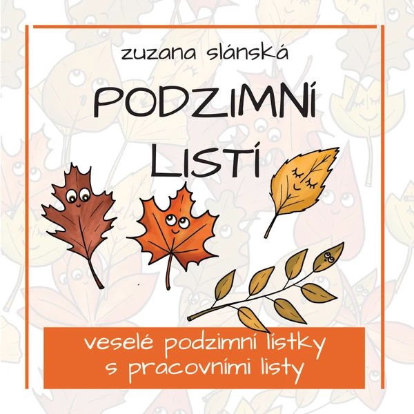 Podzimní listí - Lístky k vystřižení a pracovní listy 1