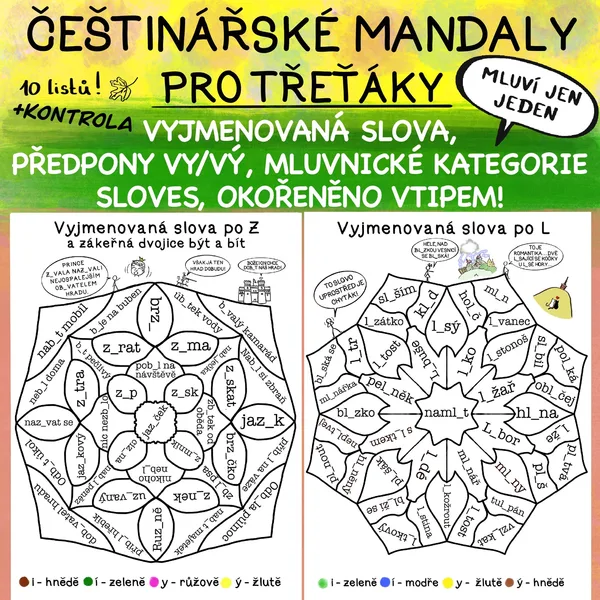 ČEŠTINÁŘSKÉ MANDALY - 3. ročník 1