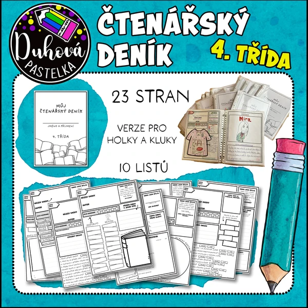 Čtenářský deník - 4. třída 1