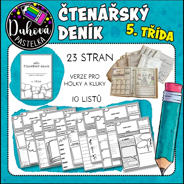 Čtenářský deník - 5. třída 1