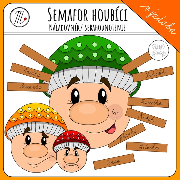 Semafor HOUBÍCI- náladovník/ sebehodnocení 1
