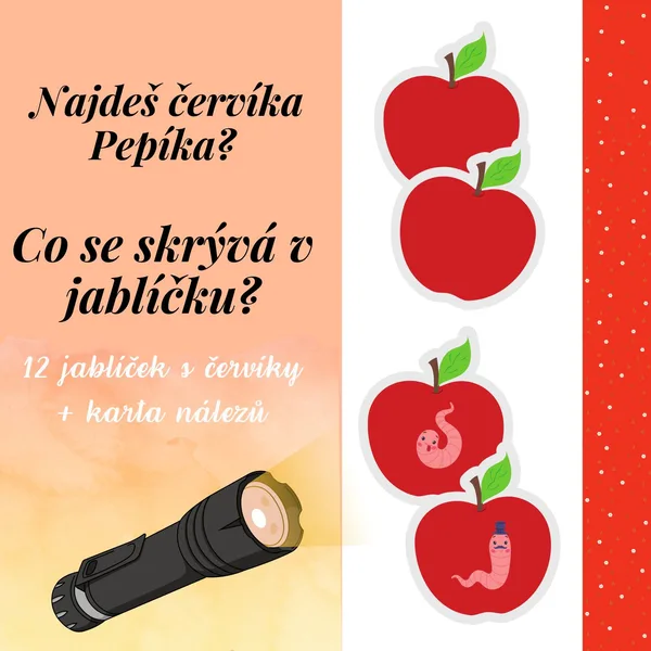 Co se skrývá v jablíčku? 1