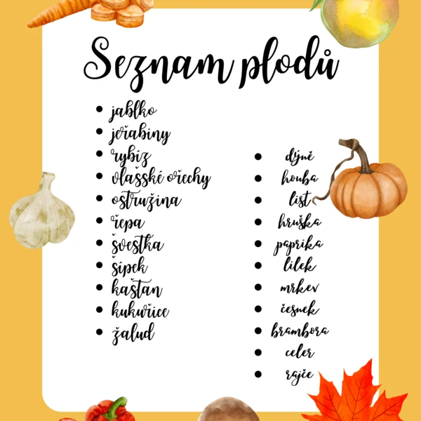 Plody podzimu 1