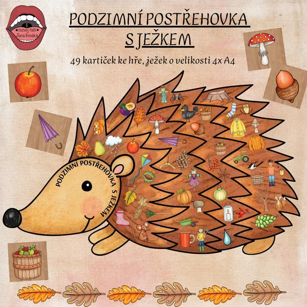 PODZIMNÍ POSTŘEHOVKA S JEŽKEM 1