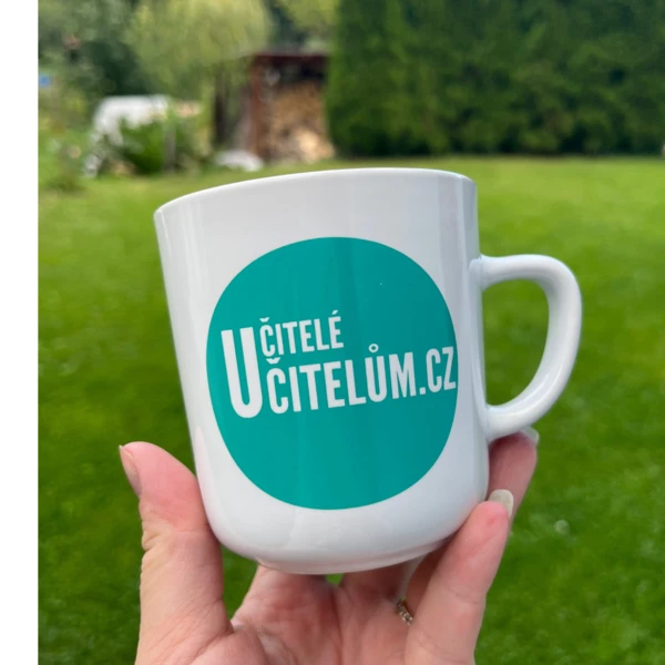 Hrnek na čaj Učiteléučitelům.cz