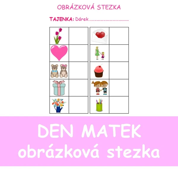 DEN MATEK - obrázková stezka 1