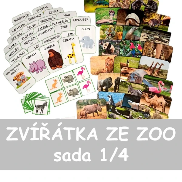 ZVÍŘÁTKA ZE ZOO - č.1 1