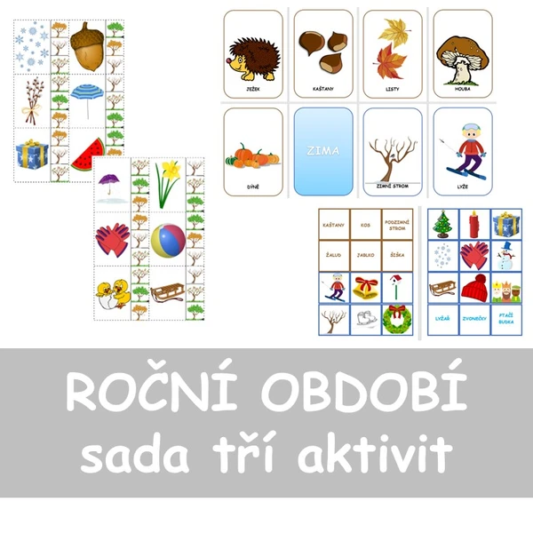 ROČNÍ OBDOBÍ - zvýhodněná sada aktivit 1