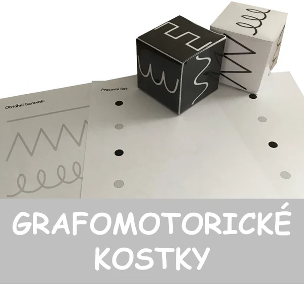 GRAFOMOTORICKÉ KOSTKY 1