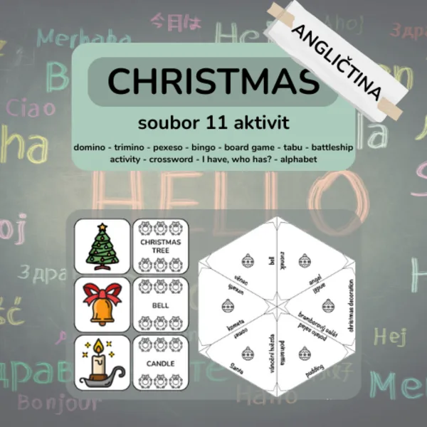 Christmas - soubor 11 aktivit 1