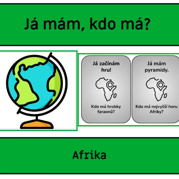 Afrika - Já mám, kdo má? 1