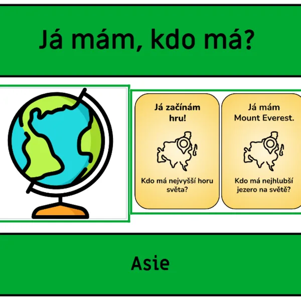 Asie - Já mám, kdo má? 1