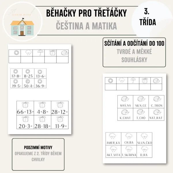 Běhačky pro třeťáčky 1