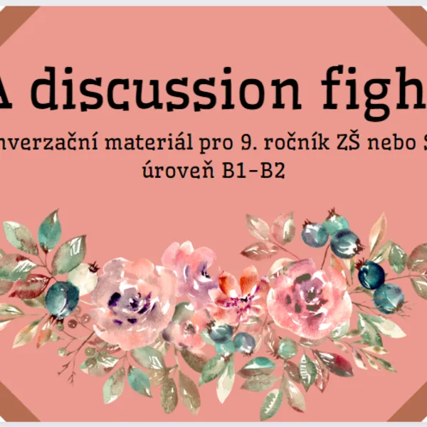 A discussion fight 1