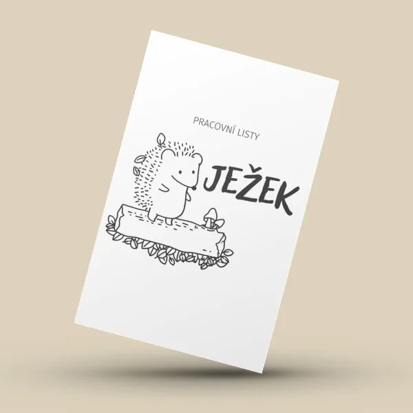 Ježek - pracovní listy 1