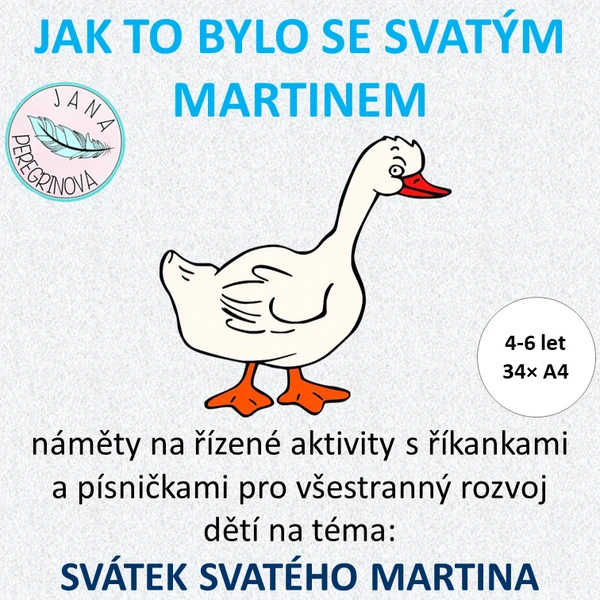 JAK TO BYLO SE SVATÝM MARTINEM – prožitkové aktivity na téma SVATÝ MARTIN 1