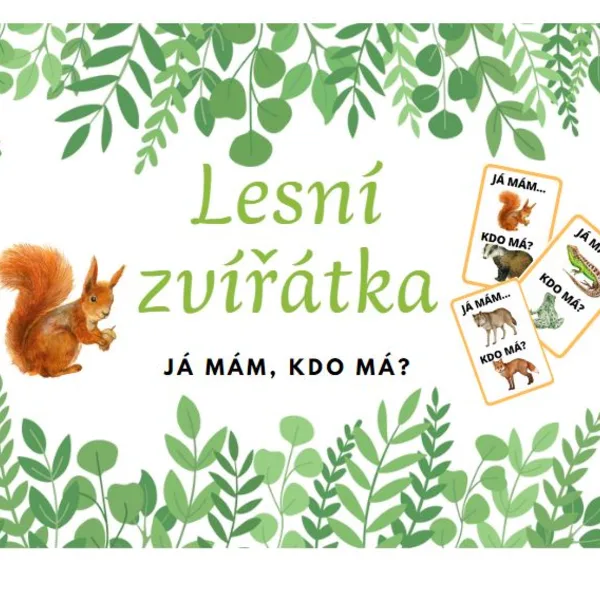 Já mám, kdo má - Lesní zvířátka 1