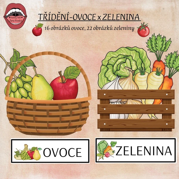 TŘÍDĚNÍ OVOCE x ZELENINA  1
