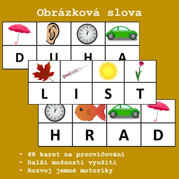 Obrázková slova 1