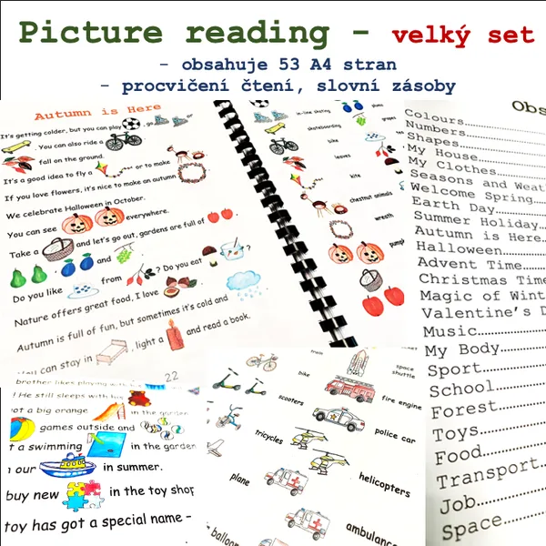 Picture reading - velká kniha 1