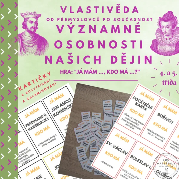 Významné osobnosti českých dějin - já mám, kdo má? 1