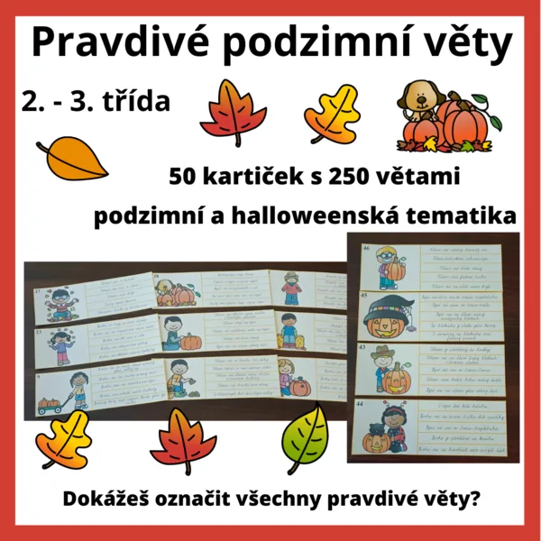 Pravdivé podzimní věty 1