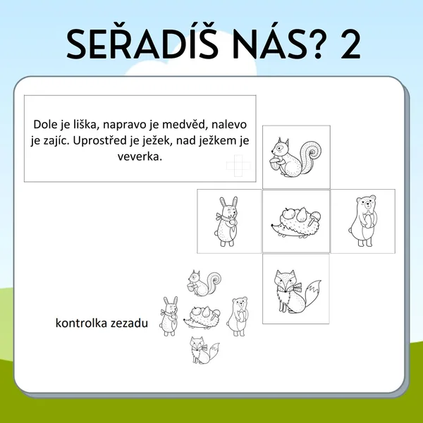 Seřadíš nás? 2 1