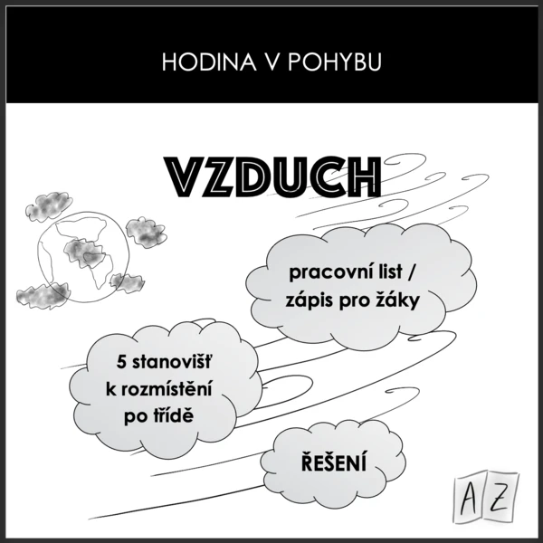 Hodina v pohybu - vzduch 1